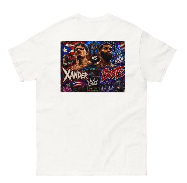 I Heart NY Xander Boots White T-Shirt back